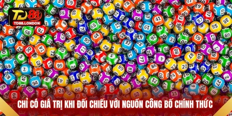 Chỉ có giá trị khi đối chiếu với nguồn công bố chính thức
