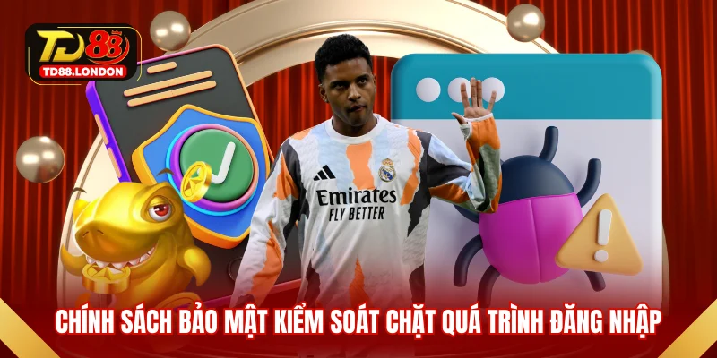 Chính sách bảo mật kiểm soát chặt chẽ quá trình đăng nhập
