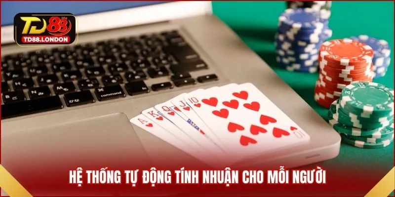Hệ thống tự động tính nhuận cho mỗi người