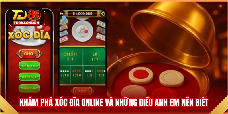 Khám phá xóc đĩa online và những điều anh em nên biết