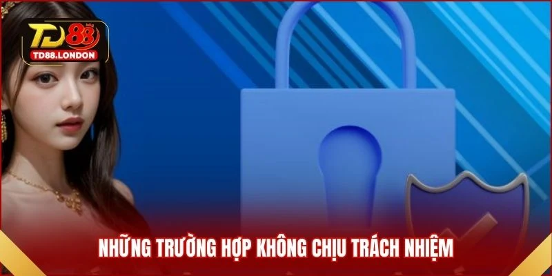 Những trường hợp không chịu trách nhiệm