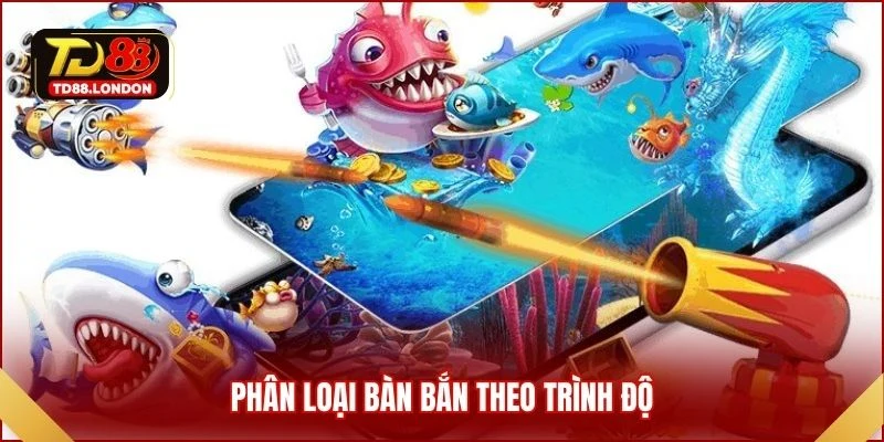 Phân loại bàn bắn theo trình độ